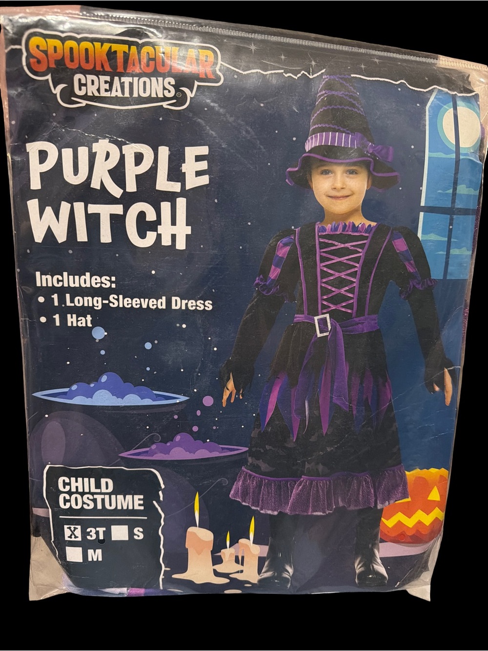 Spooktacular Creations Purple Witch Costume for Kids